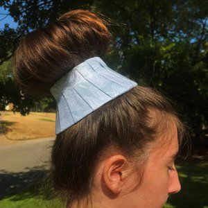 Silver Leaf Hair Crown